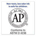 Marks A Lot Large Desk-Style Permanent Marker, Broad Chisel Tip, Brown, Dozen (8881)