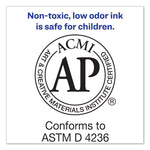 Marks A Lot Regular Desk-Style Permanent Marker, Broad Chisel Tip, Blue, Dozen (7886)