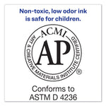 Marks A Lot Regular Desk-Style Permanent Marker, Broad Chisel Tip, Red, Dozen (7887)