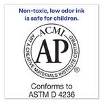 Marks A Lot Regular Desk-Style Permanent Marker, Broad Chisel Tip, Green, Dozen (7885)