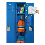 Sticky-Back Fasteners, Removable Adhesive, 0.75" Dia, White, 200/box