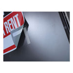 Sticky-Back Fasteners, Removable Adhesive, 0.75" X 15 Ft, Clear