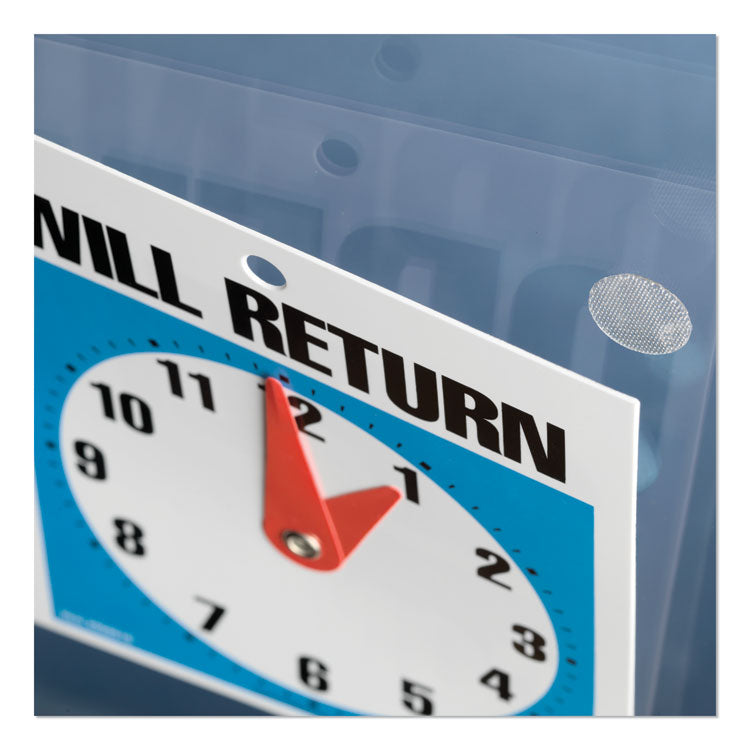 Sticky-Back Fasteners, Removable Adhesive, 0.63" Dia, Clear, 75/pack