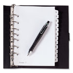 Preprinted Tab Dividers, 12-Tab, Jan. to Dec., 8.5 x 5.5, White, 1 Set