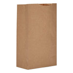 Grocery Paper Bags, 3# Size, Extra-Heavy-Duty, 50# Basis Weight, 4.74" x 2.91" x 8.66", Kraft, 500/Bundle