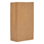 Grocery Paper Bags, 12# Size, 50# Basis Weight, 7" x 4.38" x 13.75", Kraft, 500/Bundle