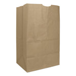 Grocery Paper Bags, 20# Squat Size, 40# Basis Weight, 8.25" x 5.94" x 13.38", Kraft, 1,000/Bundle