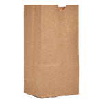 Grocery Paper Bags, 1# Size, 30# Basis Weight, 3.5" x 2.25" x 6.63", Kraft, 500/Bundle