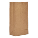 Grocery Paper Bags, 8# Size, 35# Basis Weight, 6" x 3.88" x 12.5", Kraft, 500/Bundle