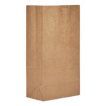 Grocery Paper Bags, 5# Size, Extra-Heavy-Duty, 50# Basis Weight, 5.25" x 3.38" x 10.94", Kraft, 500/Bundle