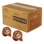 Flavored Liquid Non-Dairy Coffee Creamer, Hazelnut, 0.44 oz Mini Cups, 192 Cups/Carton