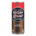 Cold Brew Coffee + Protein, Double Expresso, 8 Oz Can, 12/pack