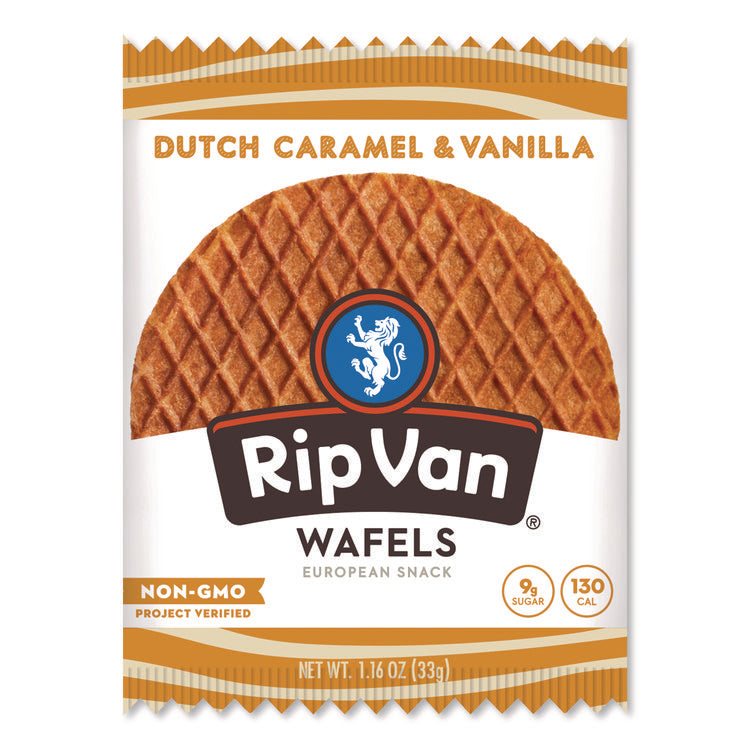 Wafels - Single Serve, Dutch Caramel And Vanilla, 1.16 Oz Pack, 12/box
