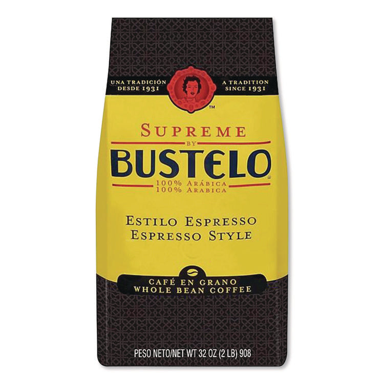 Supreme Espresso-Style Whole Bean Coffee, Dark Roast, 2 Lb Bag
