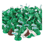 KISSES Milk Chocolate, Green Wrappers, 66.7 oz Bag
