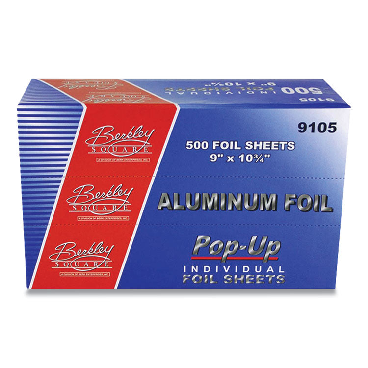 Pop-Up Aluminum Foil, 9 x 10.75, 500/Pack, 6 Packs/Carton