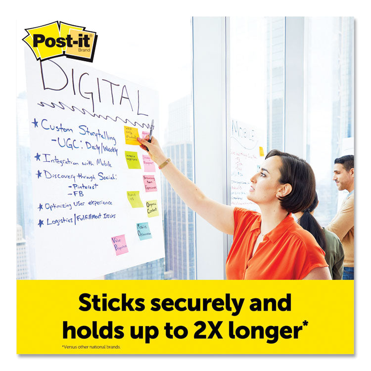 Vertical-Orientation Self-Stick Easel Pads, Unruled, 25 x 30, White, 30 Sheets, 8/Pack