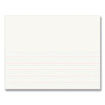 Multi-Program Picture Story Paper, 30 lb Bond Weight, 1/2" Long Rule, One-Sided, 8.5 x 11, 500/Pack
