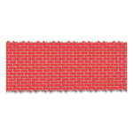 Corobuff Corrugated Paper Roll, 48" X 25 Ft, Holiday Brick
