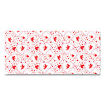 Corobuff Corrugated Paper Roll, 48" X 25 Ft, Cupids Hearts