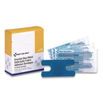 Blue Metal Detectable Fabric Adhesive Bandages, Four-Wing Knuckle, 1.5 X 3, 40/box