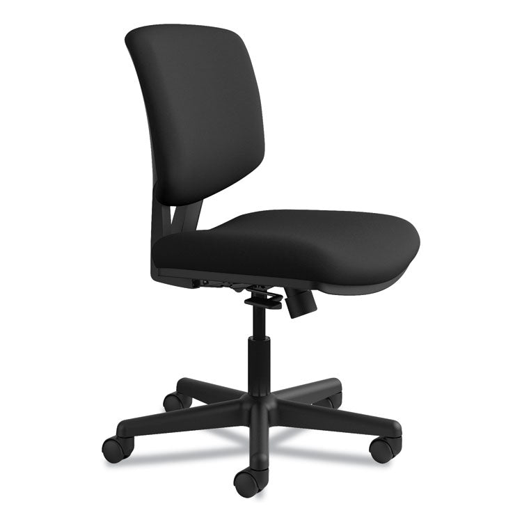 Volt Series Task Chair With Synchro-Tilt, Supports Up To 250 Lb, 18" To 22.25" Seat Height, Black