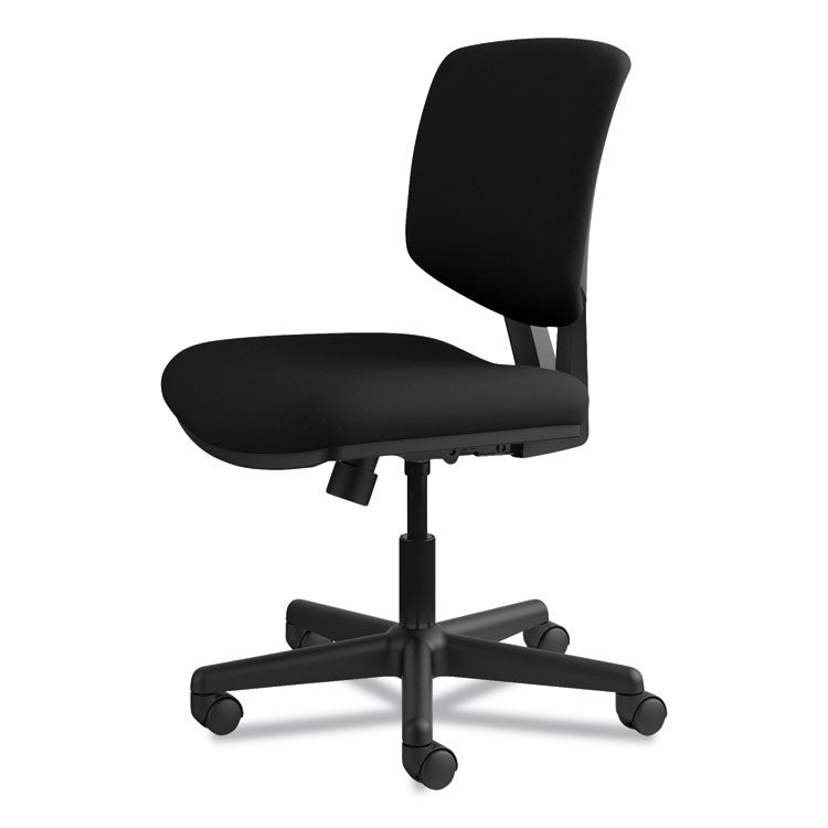 Volt Series Task Chair With Synchro-Tilt, Supports Up To 250 Lb, 18" To 22.25" Seat Height, Black