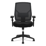 Vl581 High-Back Task Chair, Supports Up To 250 Lb, 18" To 22" Seat Height, Black