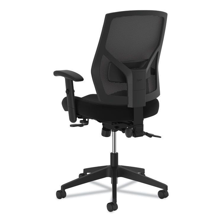 Vl582 High-Back Task Chair, Supports Up To 250 Lb, 19" To 22" Seat Height, Black