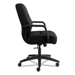Pillow-Soft 2090 Series Managerial Mid-Back Swivel/tilt Chair, Supports Up To 300 Lb, 17" To 21" Seat Height, Black