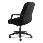 Pillow-Soft 2090 Series Managerial Mid-Back Swivel/tilt Chair, Supports Up To 300 Lb, 17" To 21" Seat Height, Black