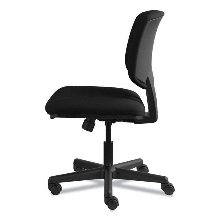 Volt Series Task Chair With Synchro-Tilt, Supports Up To 250 Lb, 18" To 22.25" Seat Height, Black