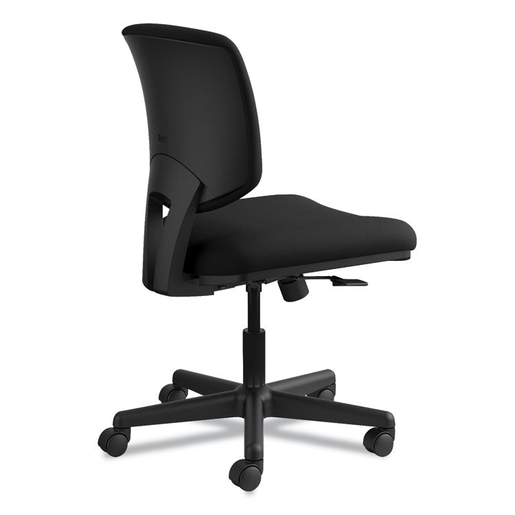 Volt Series Task Chair With Synchro-Tilt, Supports Up To 250 Lb, 18" To 22.25" Seat Height, Black