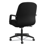Pillow-Soft 2090 Series Managerial Mid-Back Swivel/tilt Chair, Supports Up To 300 Lb, 17" To 21" Seat Height, Black