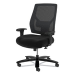 Crio Big And Tall Mid-Back Task Chair, Supports Up To 450 Lb, 18" To 22" Seat Height, Black