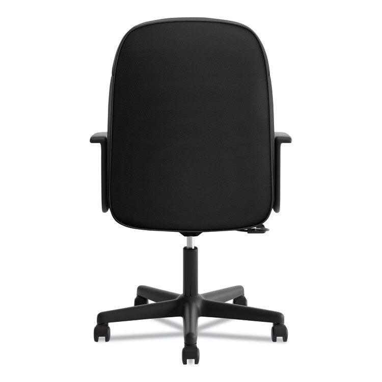 Hvl601 Series Executive High-Back Chair, Supports Up To 250 Lb, 17.44" To 20.94" Seat Height, Black