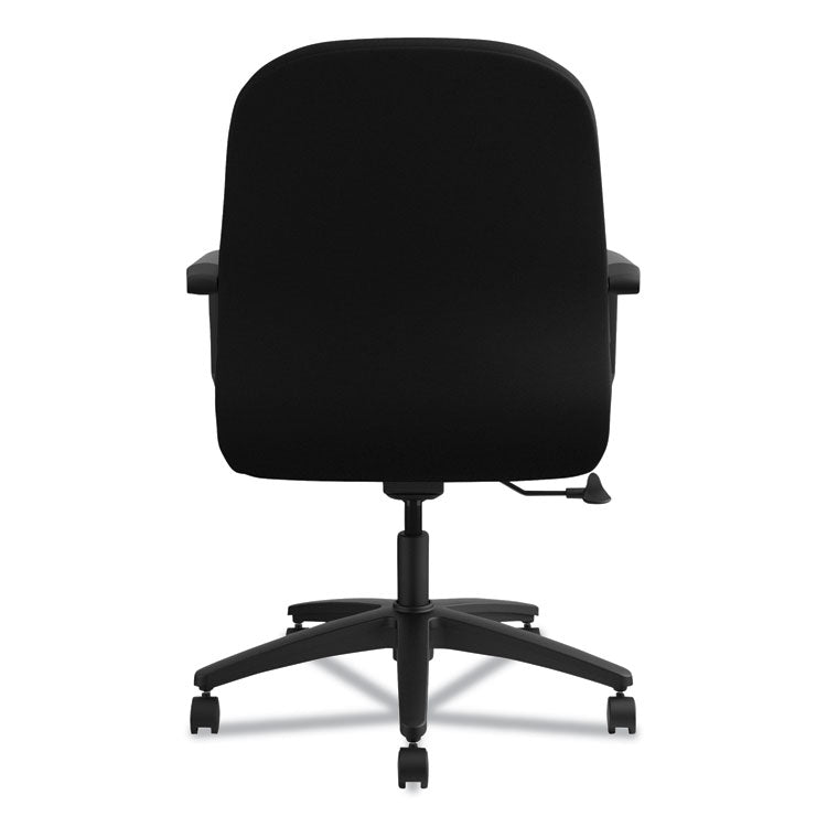 Pillow-Soft 2090 Series Managerial Mid-Back Swivel/tilt Chair, Supports Up To 300 Lb, 17" To 21" Seat Height, Black