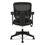 Vl531 Mesh High-Back Task Chair With Adjustable Arms, Supports Up To 250 Lb, 18" To 22" Seat Height, Black