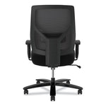 Crio Big And Tall Mid-Back Task Chair, Supports Up To 450 Lb, 18" To 22" Seat Height, Black
