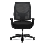 Crio Big And Tall Mid-Back Task Chair, Supports Up To 450 Lb, 18" To 22" Seat Height, Black
