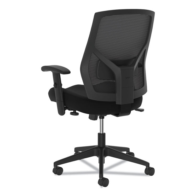Vl581 High-Back Task Chair, Supports Up To 250 Lb, 18" To 22" Seat Height, Black