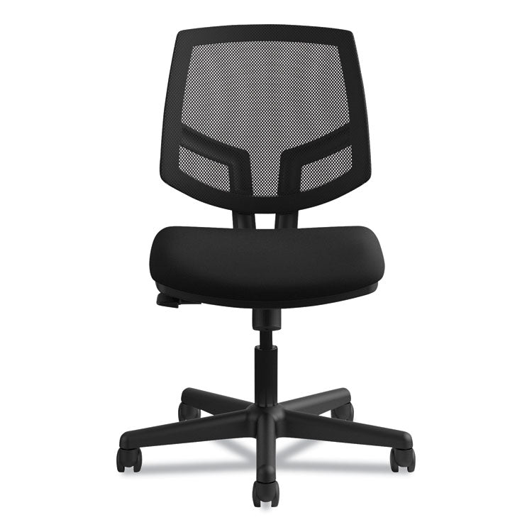 Volt Series Mesh Back Task Chair With Synchro-Tilt, Supports Up To 250 Lb, 17.75" To 21.88" Seat Height, Black