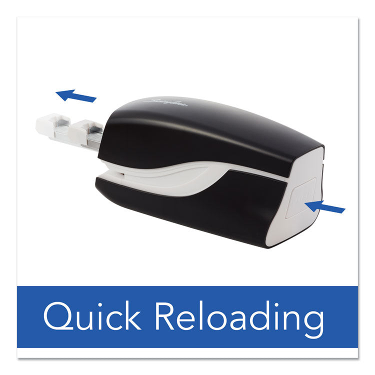 Breeze Automatic Stapler, 20-Sheet Capacity, Black