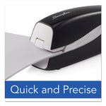Portable Electric Stapler, 20-Sheet Capacity, Black