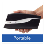 Portable Electric Stapler, 20-Sheet Capacity, Black