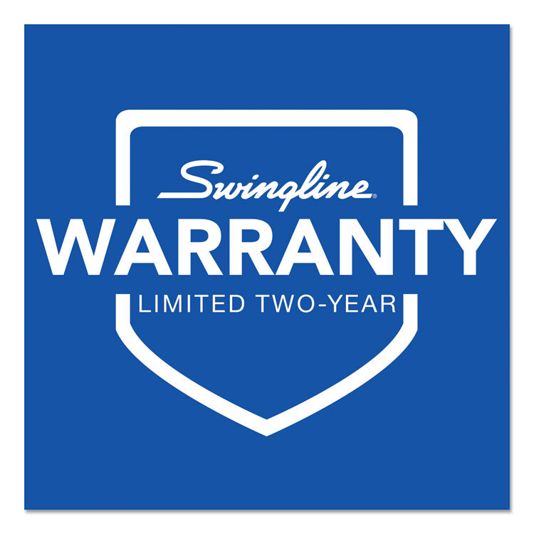 20-Sheet Optima 20 Electric Punch, Three-Hole, 9/32" Holes, Silver/black