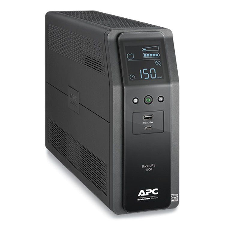BN1500M2 Back-UPS PRO BN Series Battery Backup System, 10 Outlets, 1,500 VA, 1,080 J
