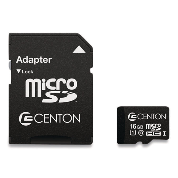 Microsdhc Memory Card With Sd Adapter, Uhs-I U1 Class 10, 16 Gb
