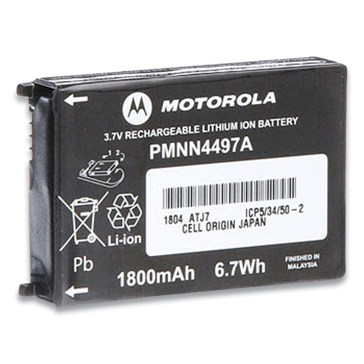 Li-Ion Battery For Cls Series Radios, 3.7 V, 1800 Mah