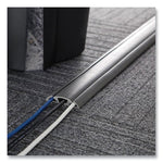 CORD PROTECTOR AND CONCEALER, 2.6" X 5 FT, GRAY